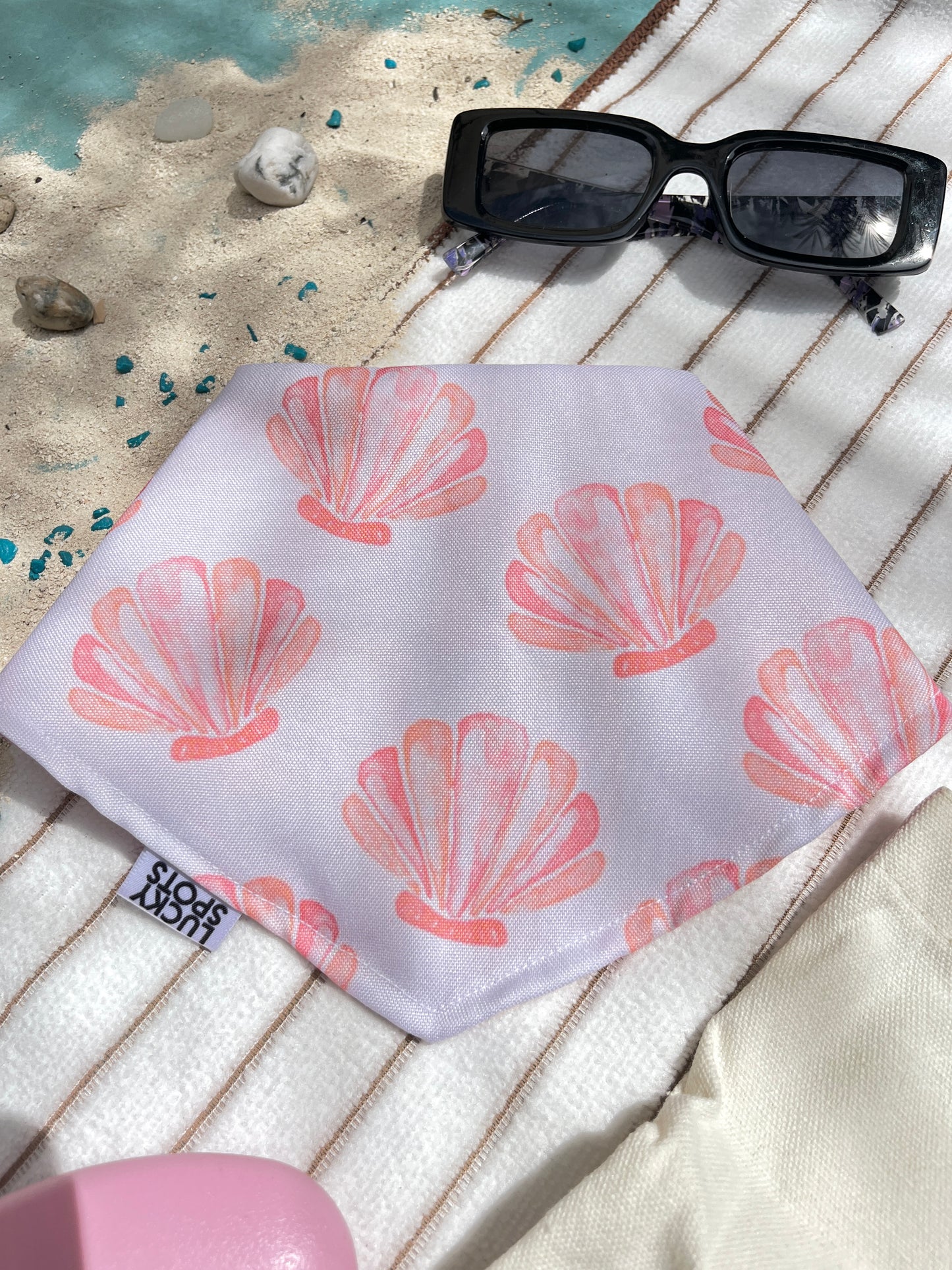 Bandana doble vista “Conchitas lindas"