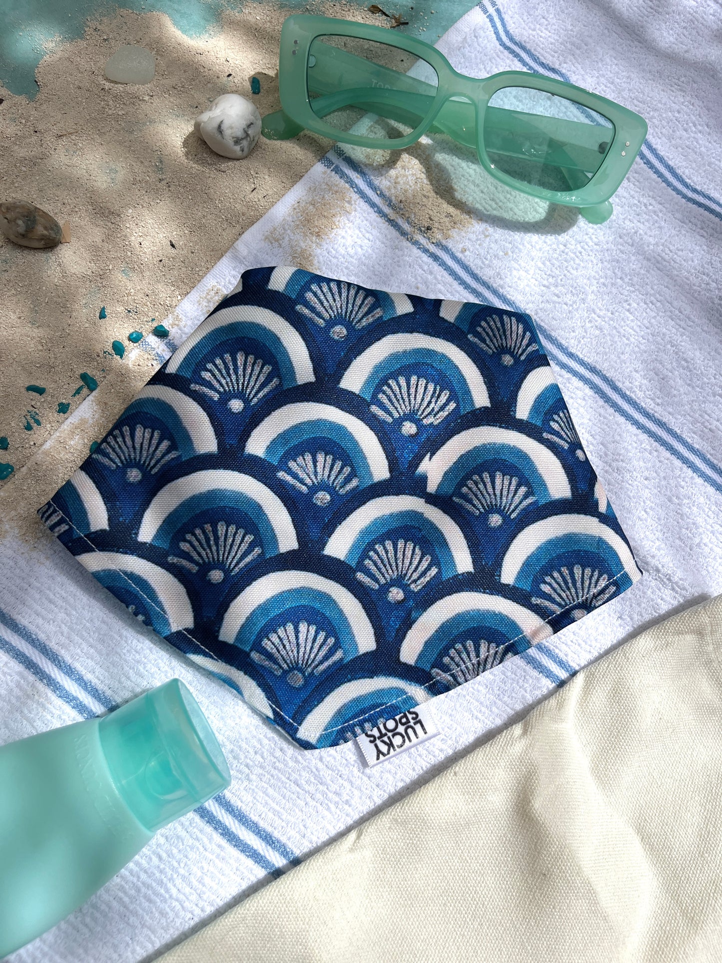 Bandana doble vista “Santorini"
