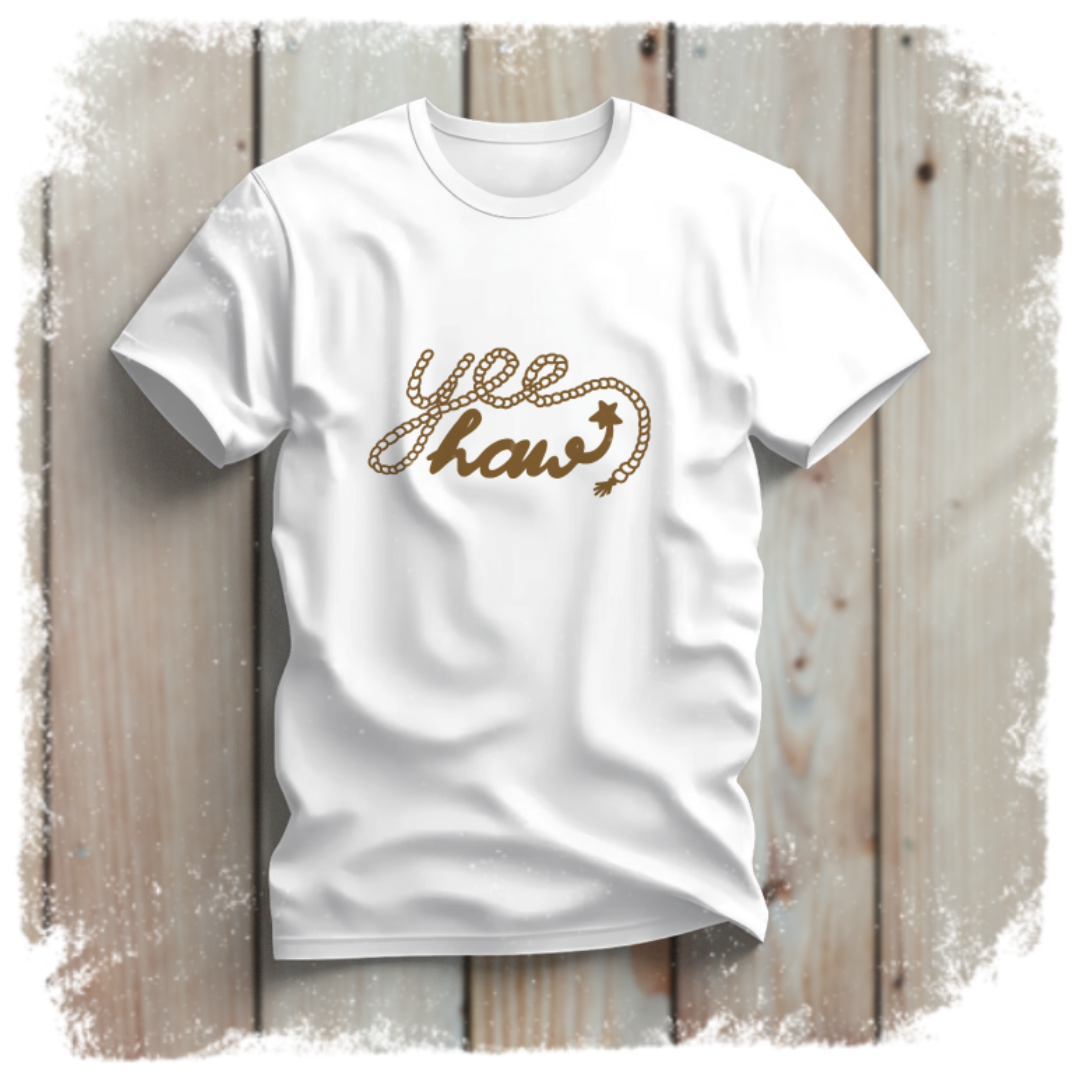 Playera "Cowgirl Charlotte " ft Woof by Bonnie