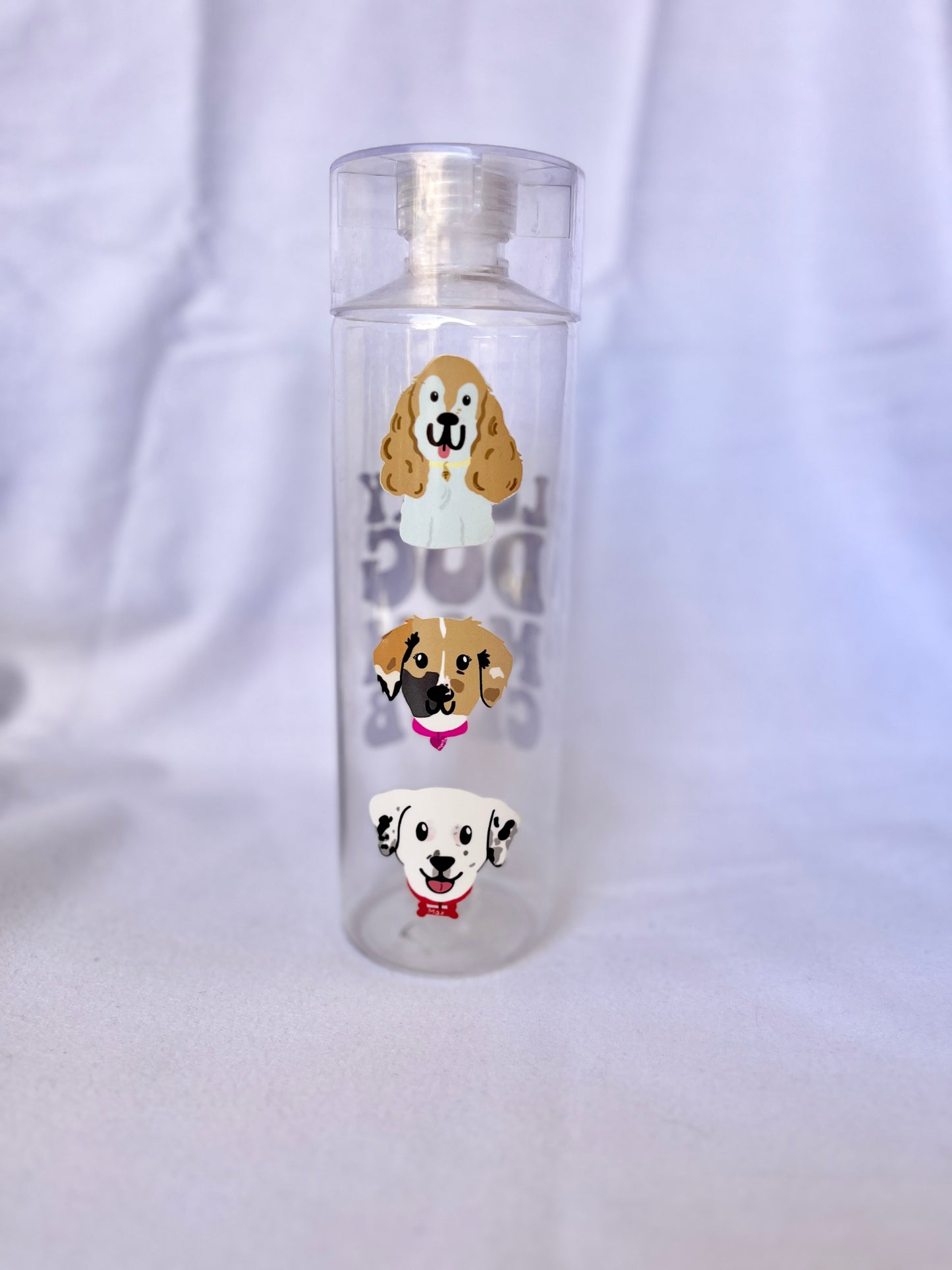 Botella personalizada ft Woof by Bonnie