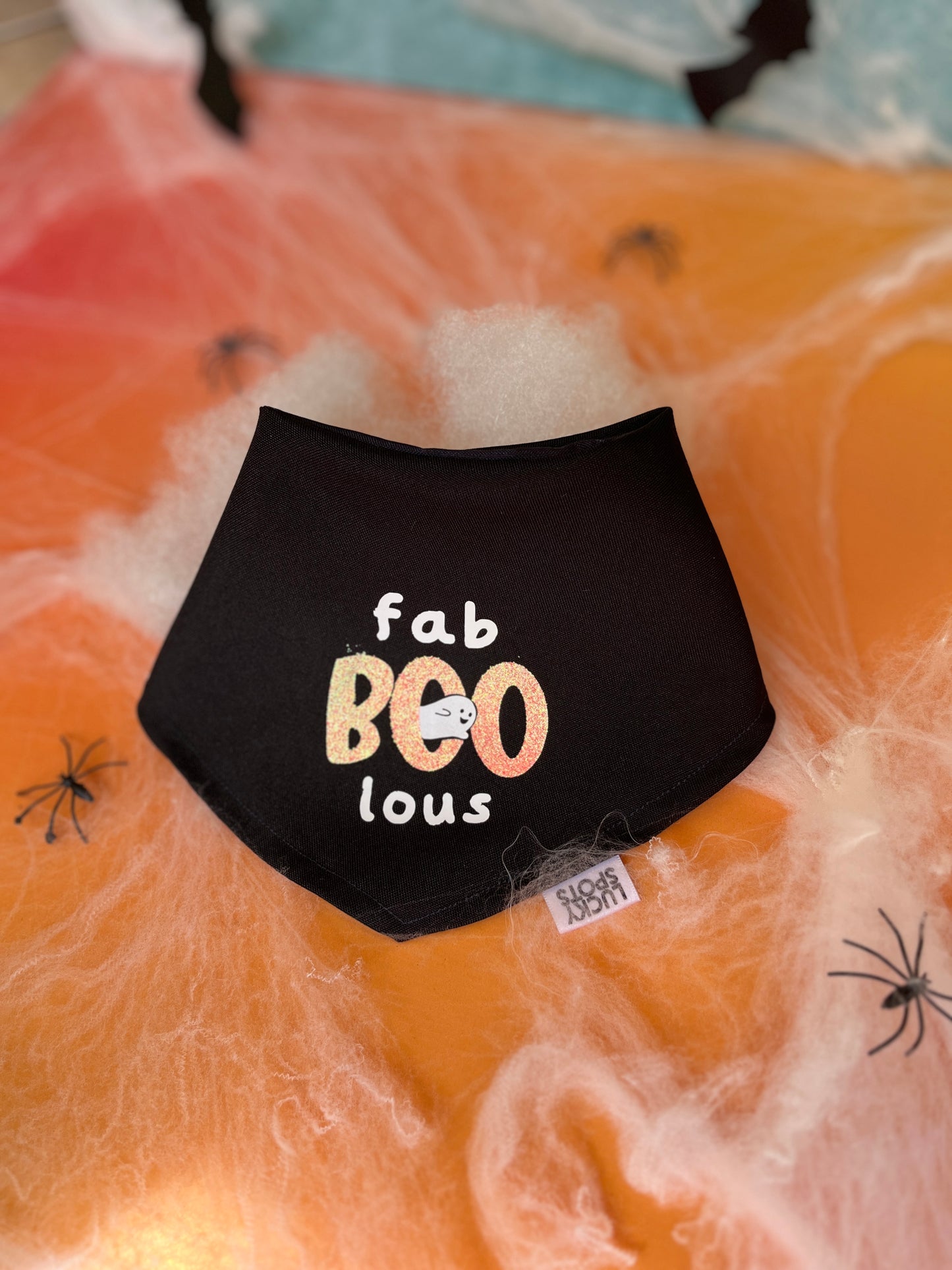 Bandana doble vista "Don't worry be Spooky"