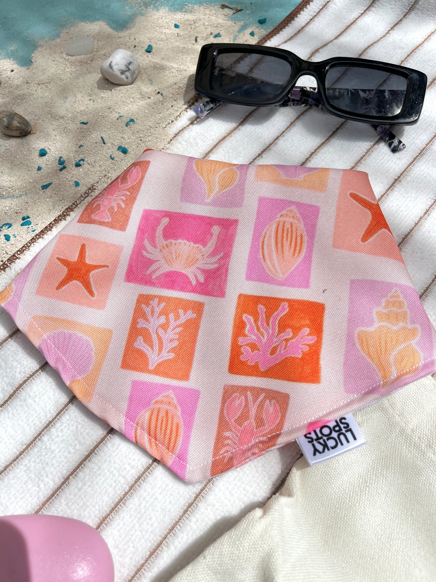 Bandana doble vista “Conchitas lindas"