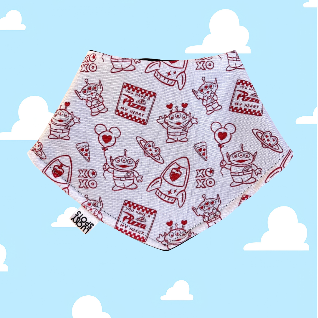 Bandana doble vista "Pixar Love"