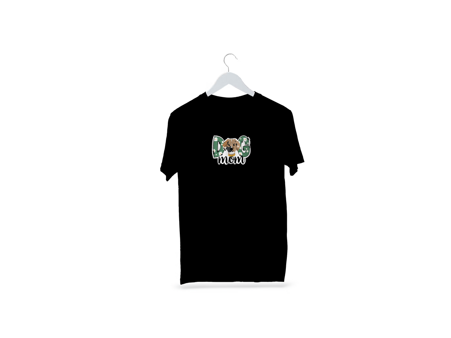 Playera "DOG MOM " ft Woof by Bonnie