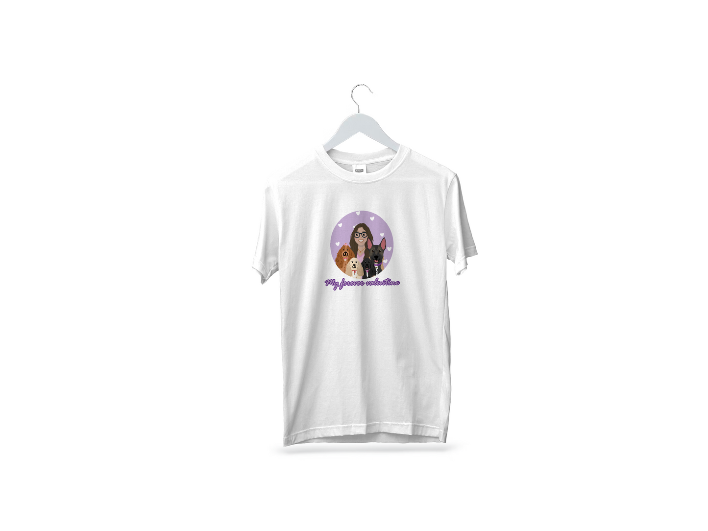 Playera "Valentines" ft Woof by Bonnie