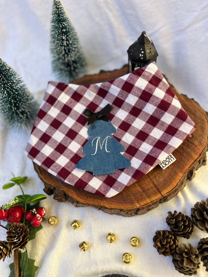 Bandana doble vista "Christmas denim"