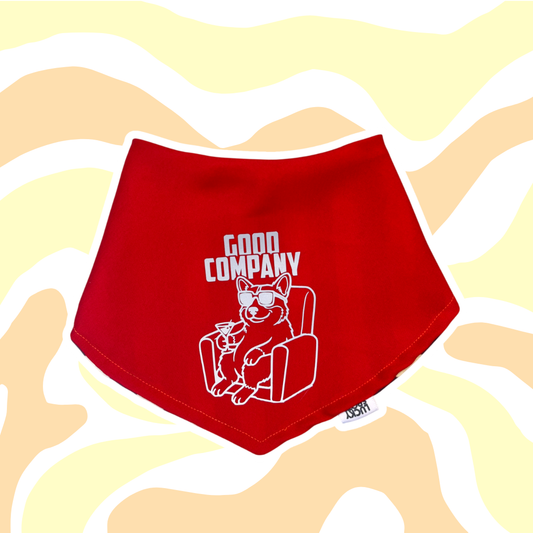 Bandana doble vista "Good company"