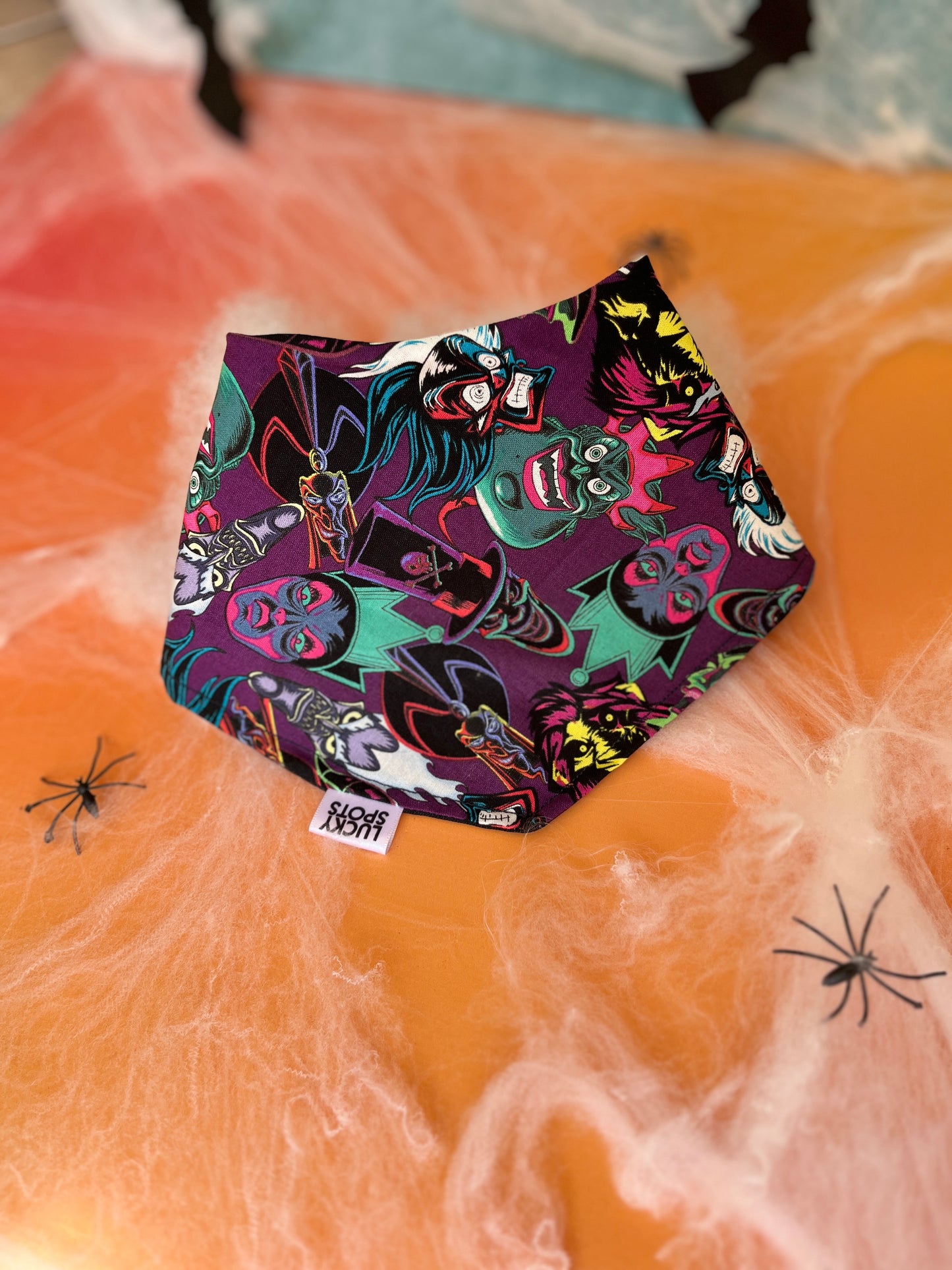 Bandana doble vista "Villanos Disney"