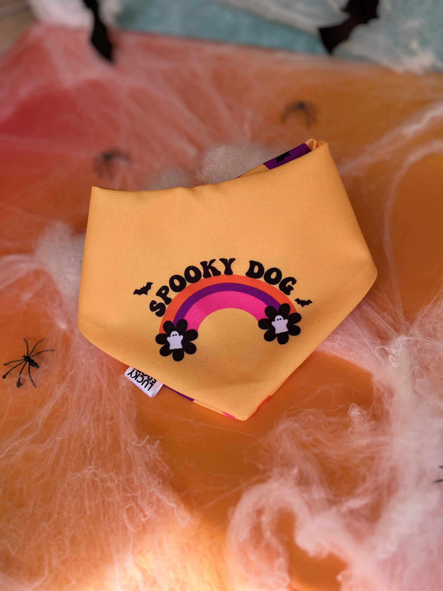 Bandana doble vista “Spooky dog”