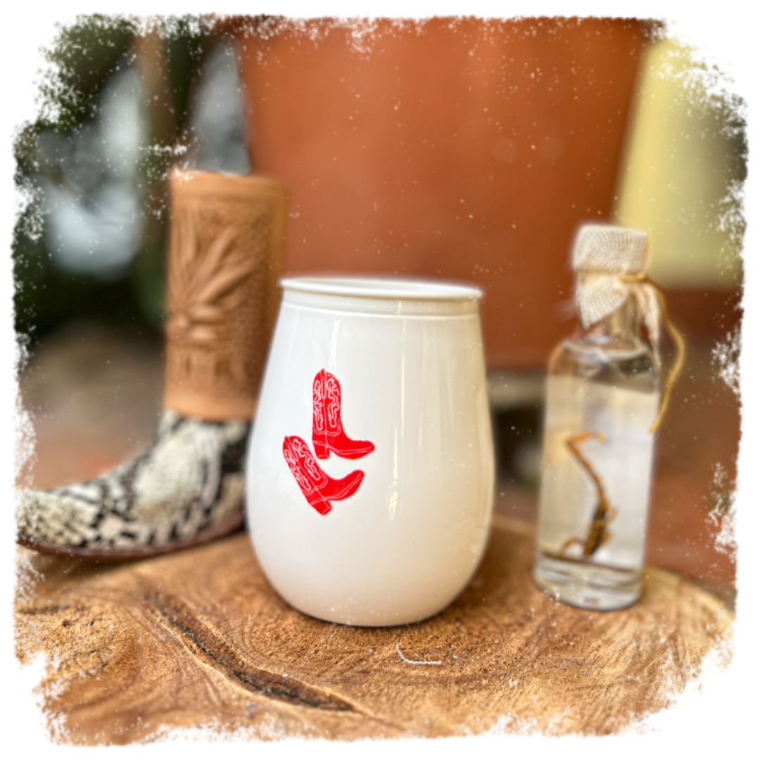 Vaso "Cowgirl Morita"