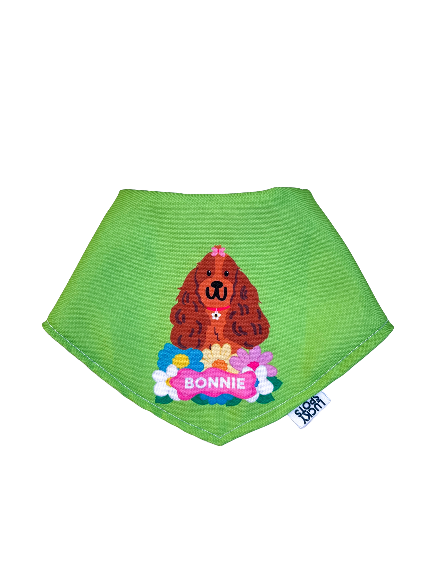 Bandanas doble vista "Spring" ft Woof by Bonnie