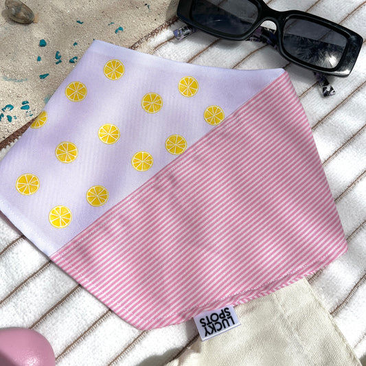 Bandana doble vista “Limonada"