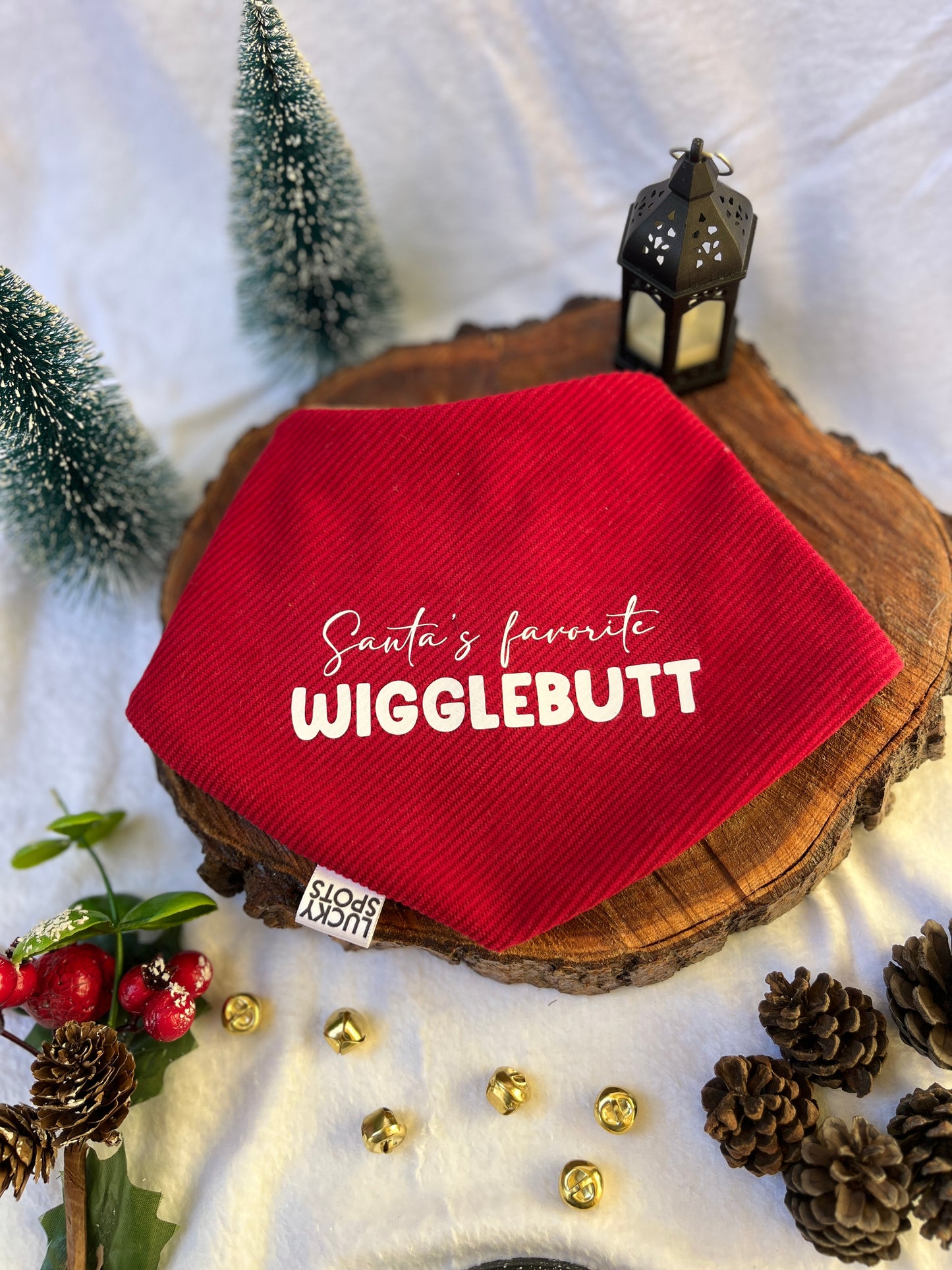 Bandana doble vista "Santa's favorite"