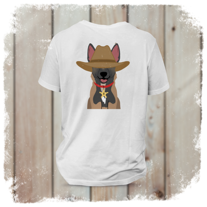 Playera "Cowgirl Charlotte " ft Woof by Bonnie