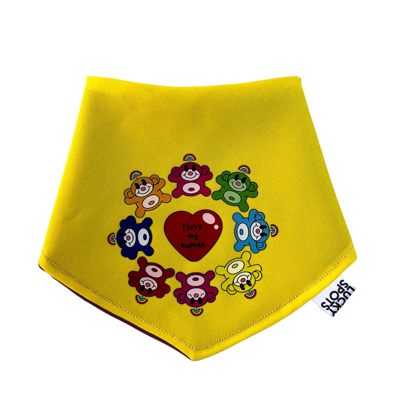 Bandana doble vista "Cartoon network love"