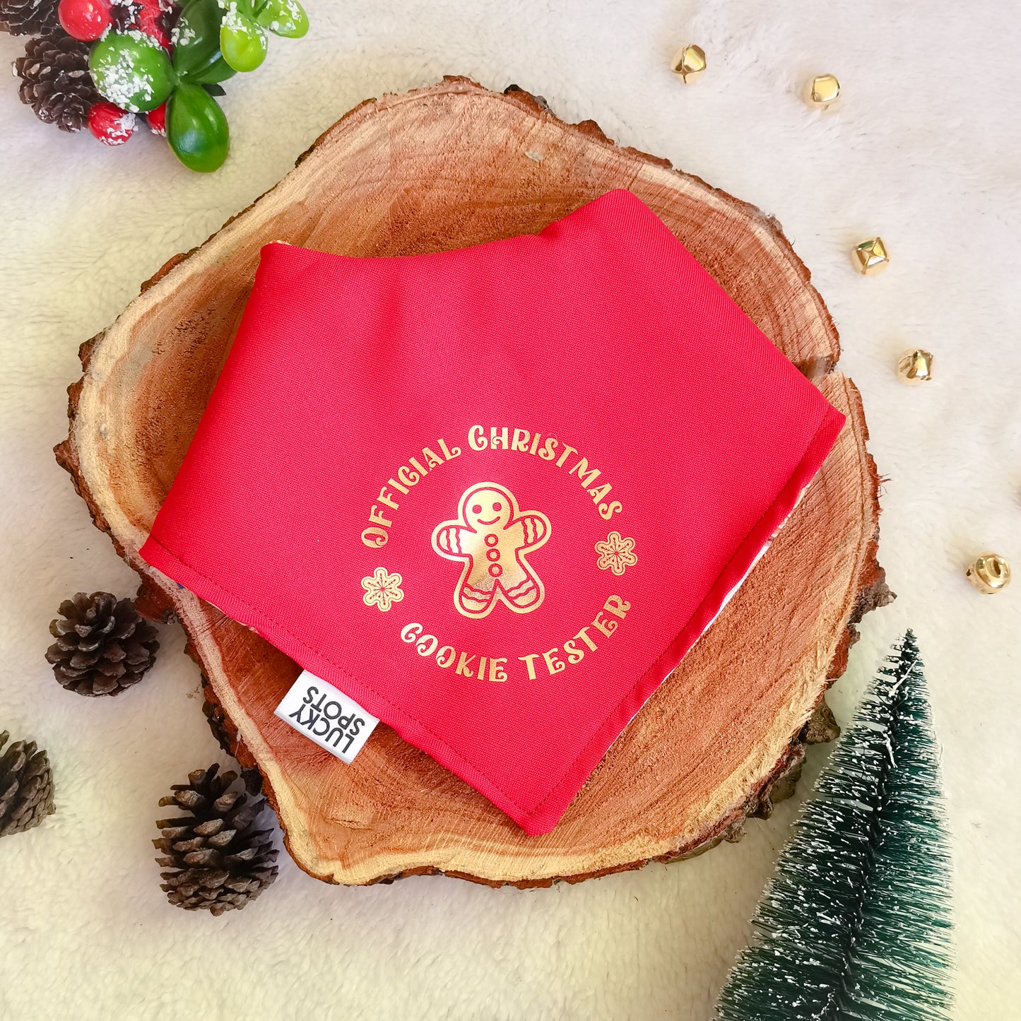 Bandana doble vista "Cookie tester"