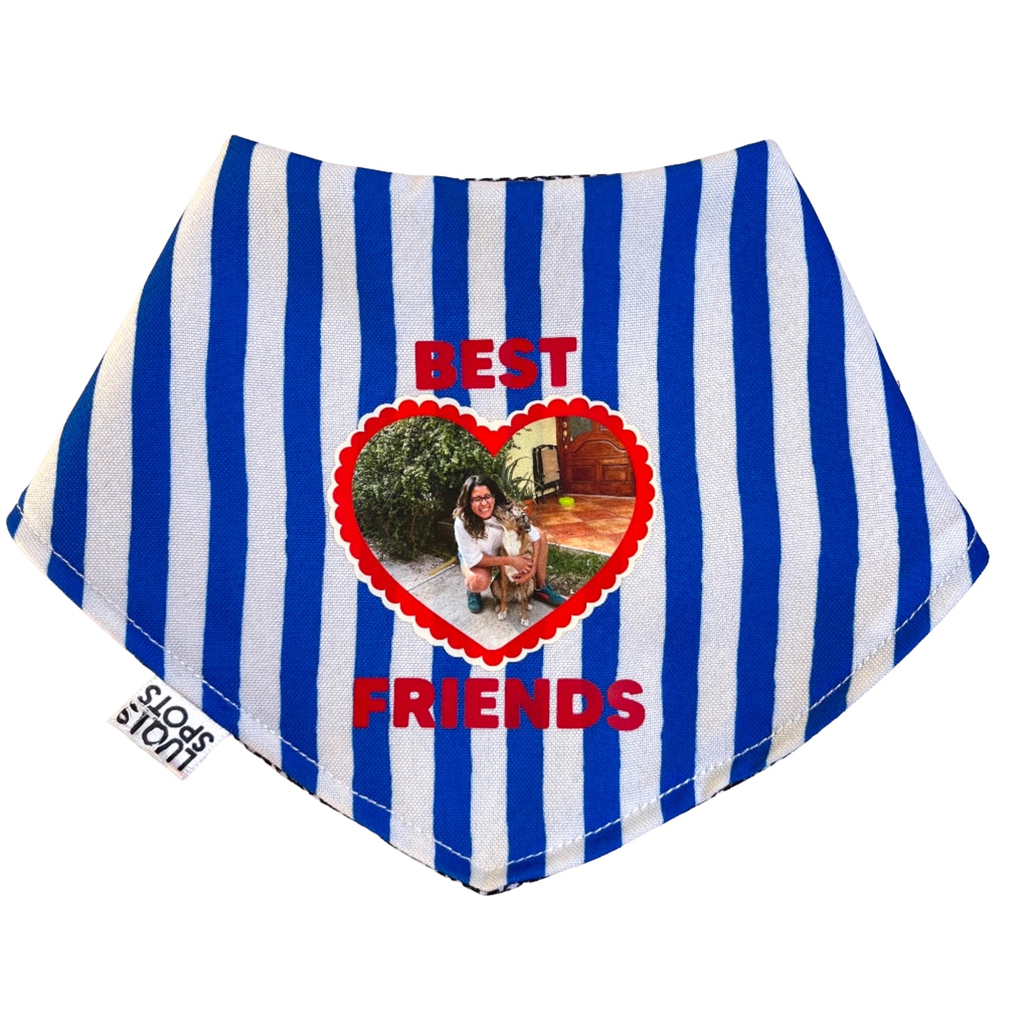 Bandana doble vista "Best friends"