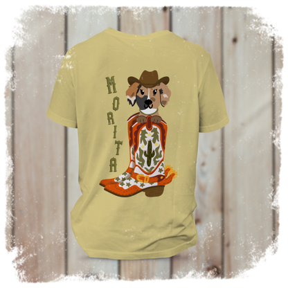 Playera "Cowgirl Charlotte " ft Woof by Bonnie