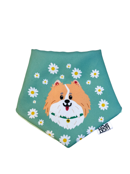 Bandanas doble vista "Spring" ft Woof by Bonnie