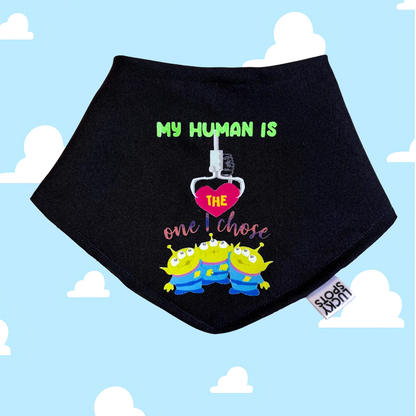 Bandana doble vista "Pixar Love"