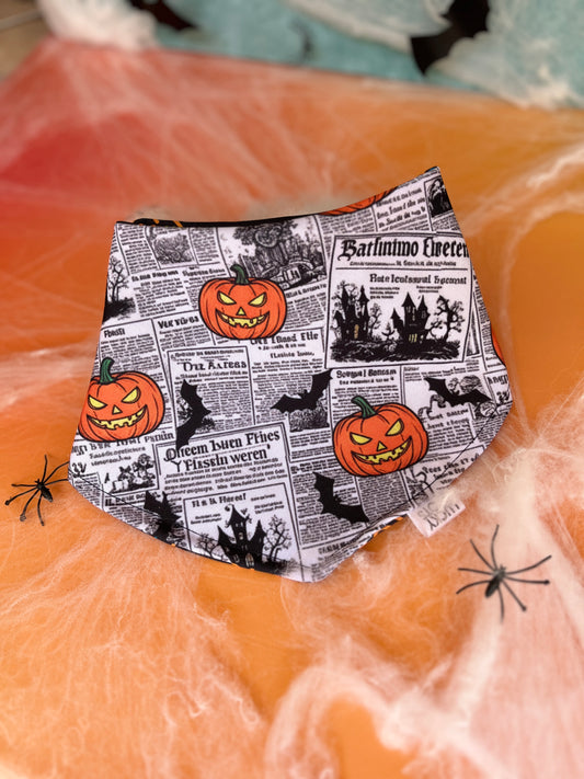Bandana doble vista "Calabaza misteriosa"