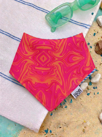 Bandana doble vista “Summer pink”