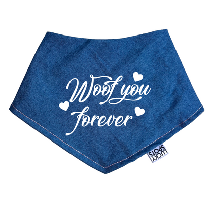 Bandana doble vista "Denim Love"