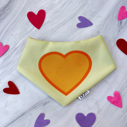 Bandana doble vista " Hearts of love"