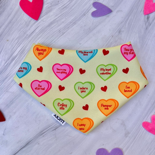 Bandana doble vista " Hearts of love"