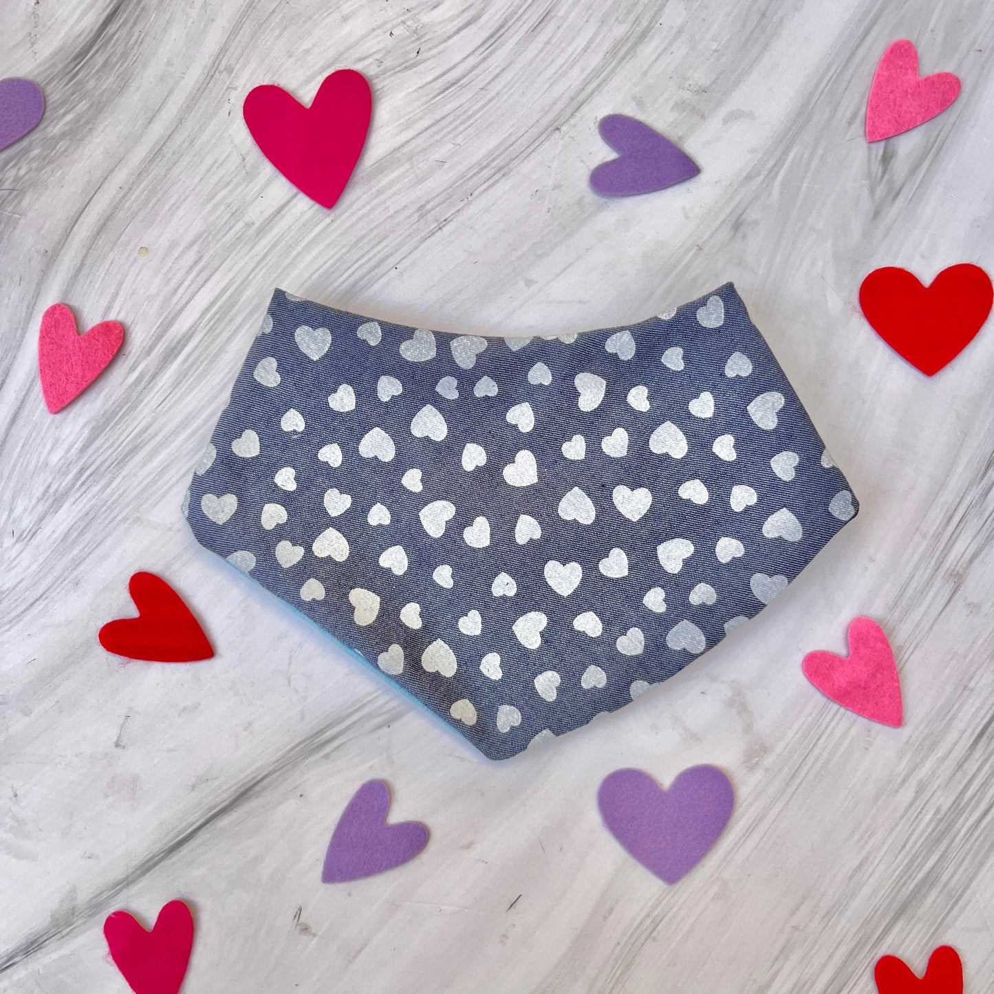 Bandana doble vista "Denim love"