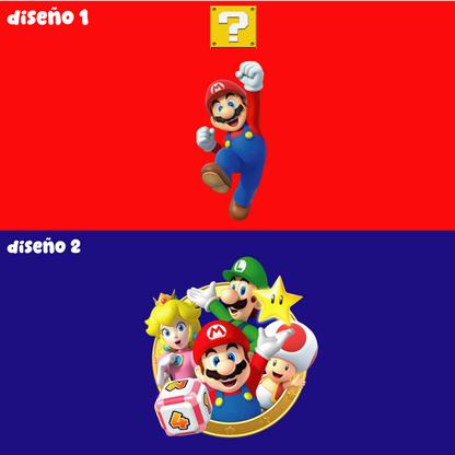 Bandana doble vista "Mario Bros"