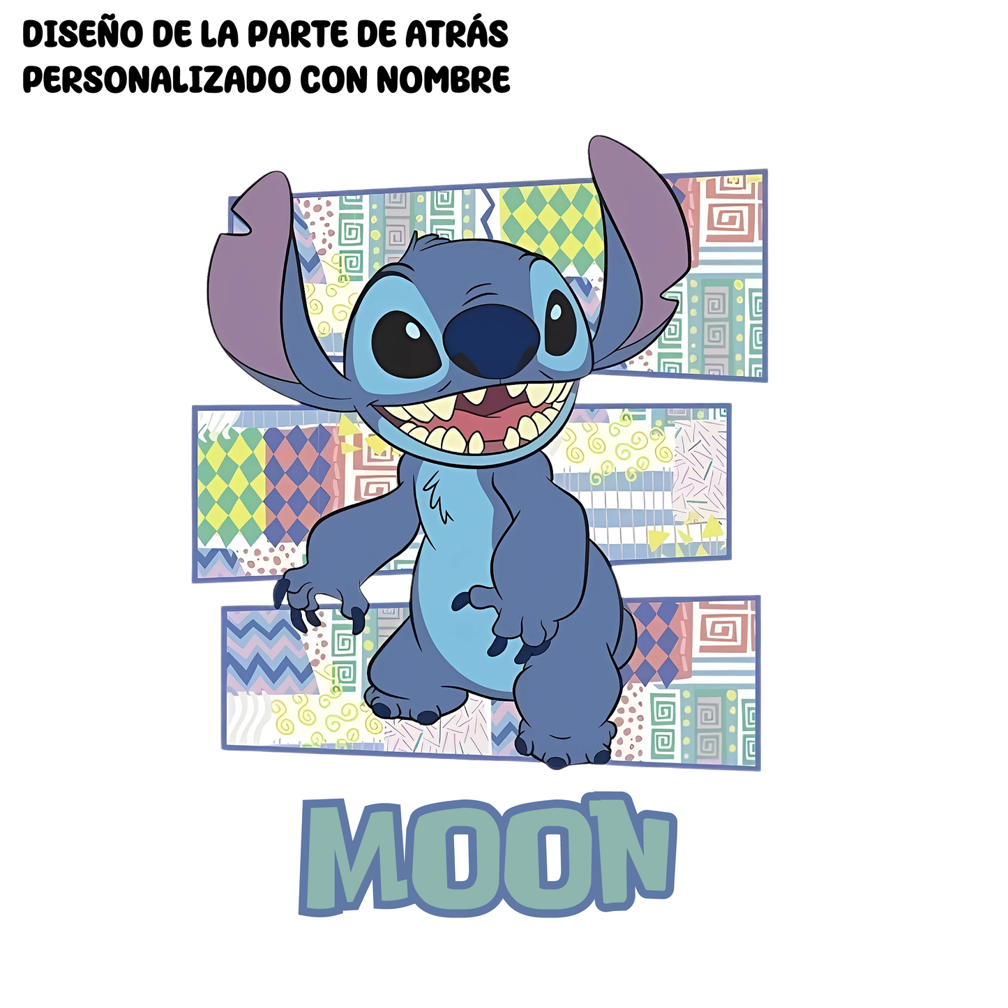 Bandana doble vista "Stitch"