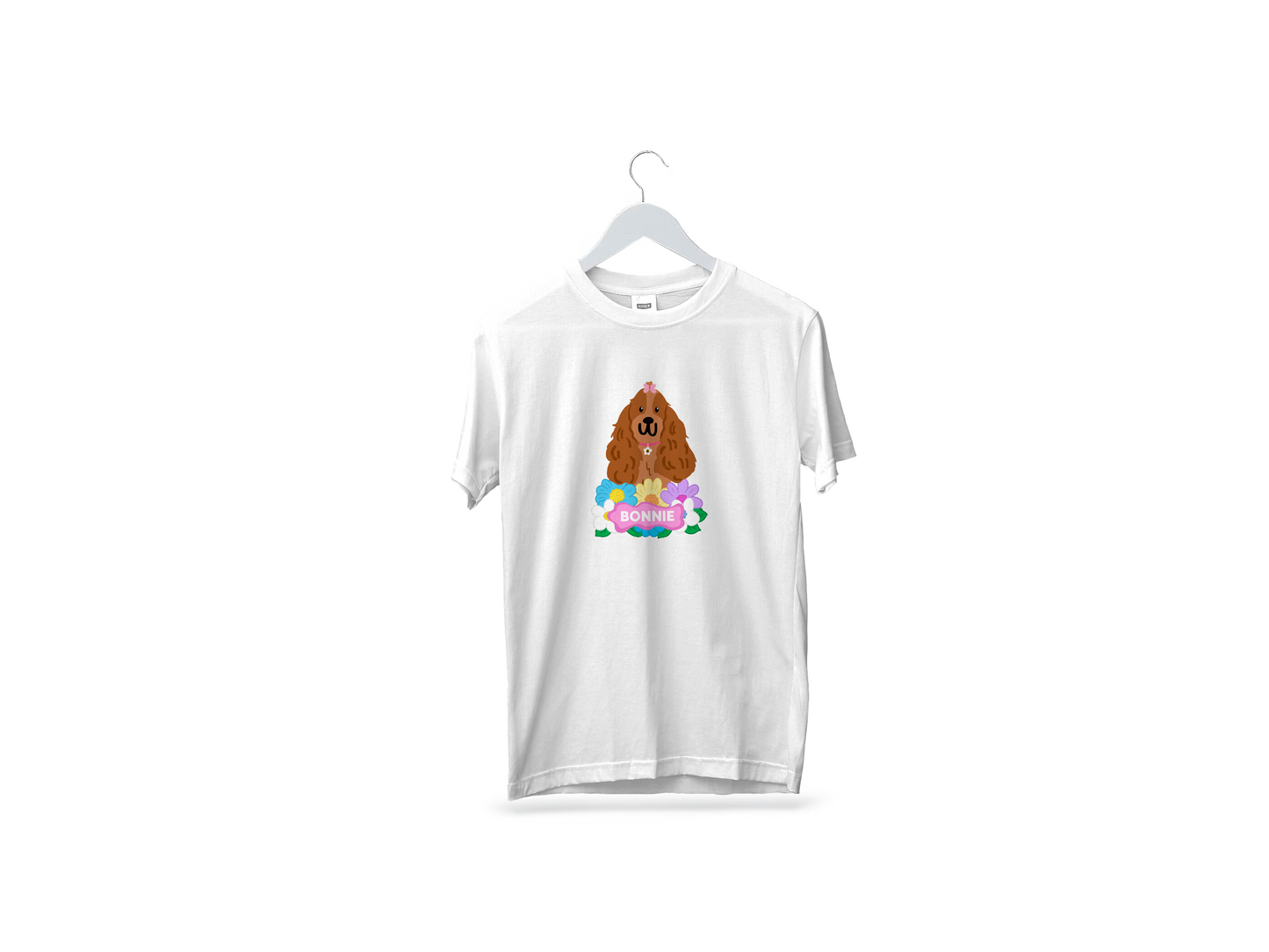 Playera "Spring" ft Woof by Bonnie