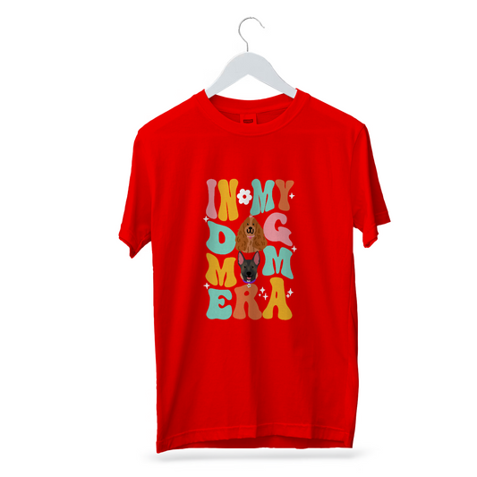 Playera "IN MY DOG MOM ERA " ft Woof by Bonnie