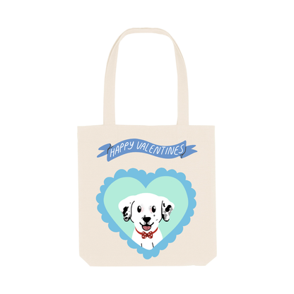Tote bag "Valentines" ft Woof by Bonnie