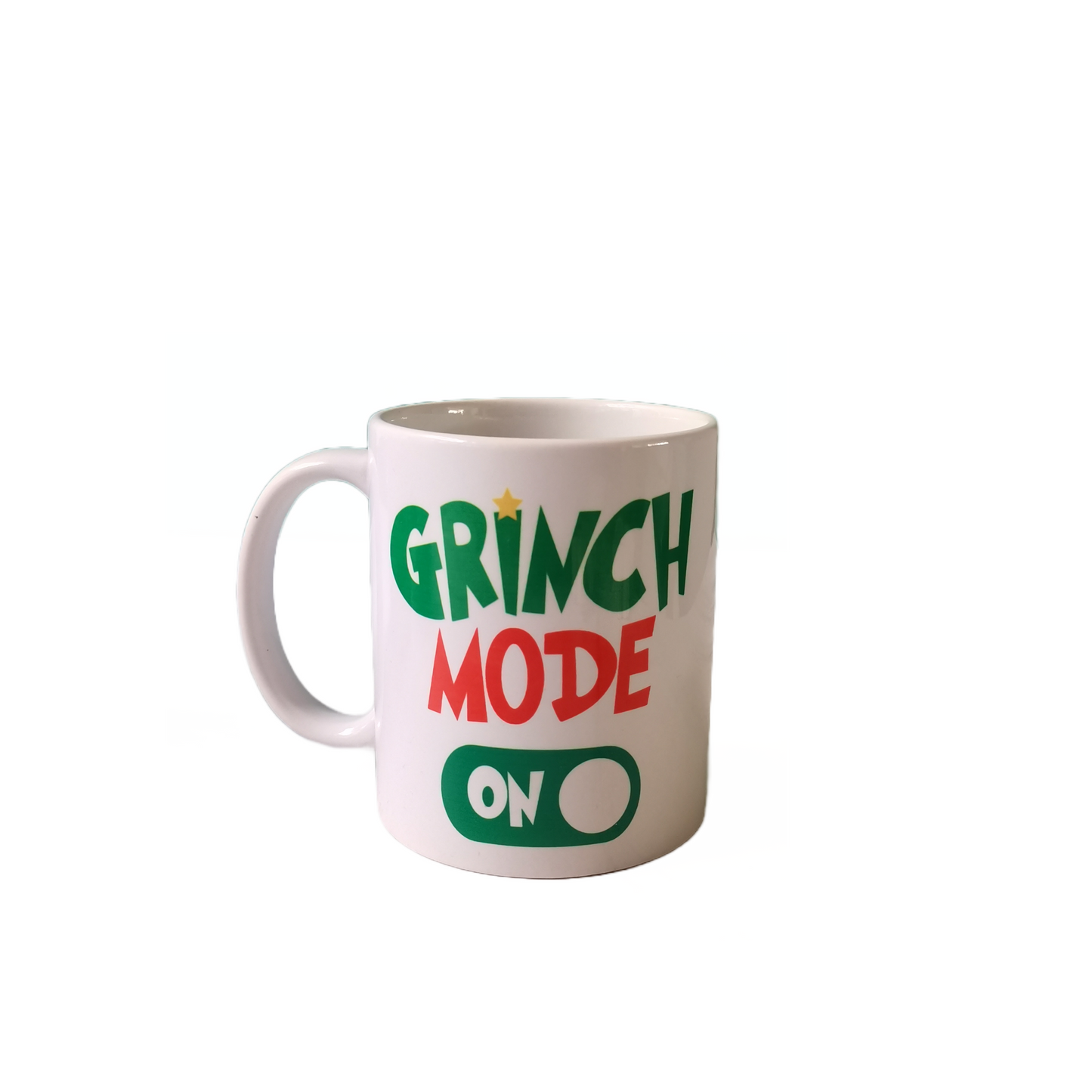 Taza  "Grinch mode"